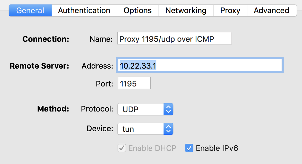 viscosity vpn ports